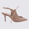 MALONE SOULIERS BEIGE ALESSANDRA 70 PUMPS