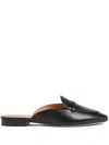 Malone Souliers Berto Leather Mules In Black