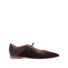 Malone Souliers Black Ballet Flats Women In Black