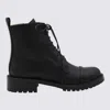 Malone Souliers Short Boots With Toe Cap And Thick Heel In Black