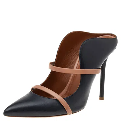 Malone Souliers Leather Maureen Mules 100 In Black