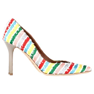 Malone Souliers Brenda Pumps In Multicolor Canvas