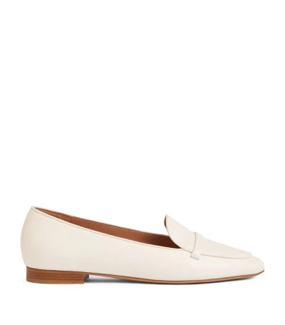 Malone Souliers By Roy Luwalt Malone Souliers Leather Bruni Loafers In Neutrals