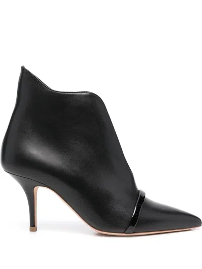 Malone Souliers Cora 70 Leather Ankle Boots In Black