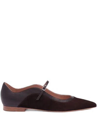 Malone Souliers Cornina Suede Flat Pumps