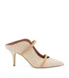 Malone Souliers Cotton Gingham Maureen Mules 70