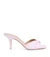 Malone Souliers Cotton-leather Perla Heeled Sandals 70