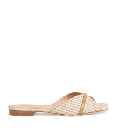 Malone Souliers Cotton-leather Perla Sandals
