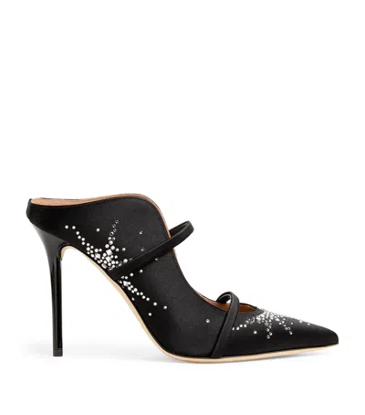 Malone Souliers Crystal-embellished Maureen Mules 100 In Black
