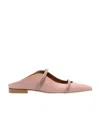 Malone Souliers Open Heel Ballerinas In Nude