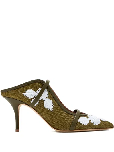 Malone Souliers Embroidered Mules