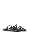 Malone Souliers Eleonora Mules In Black