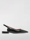 Malone Souliers Palmer Pointed Leather Ballet Flats In Black