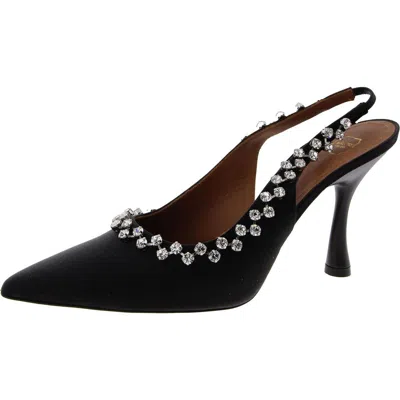Malone Souliers Gala 100mm Crystal-embellished Mules In Black