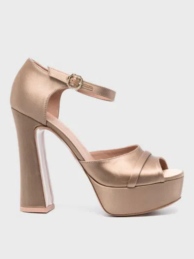 MALONE SOULIERS HEELED SANDALS MALONE SOULIERS WOMAN COLOR BRONZE,F62233117