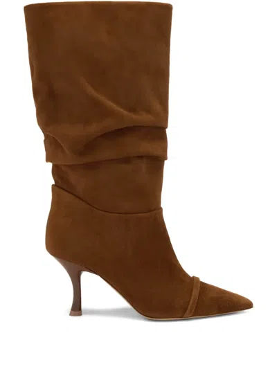 Malone Souliers Isley Suede Boots In Brown