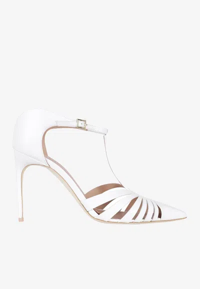MALONE SOULIERS JENNIFER 90 LEATHER MULES