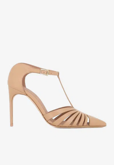 MALONE SOULIERS JENNIFER 90 PATENT LEATHER MULES