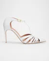 Shop Malone Souliers Jennifer Cutout T-strap Mule Pumps
