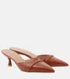 MALONE SOULIERS JOELLA 45 LEATHER MULES