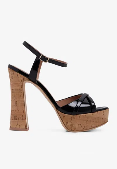 Malone Souliers Keaton 125 Leather Platform Sandals