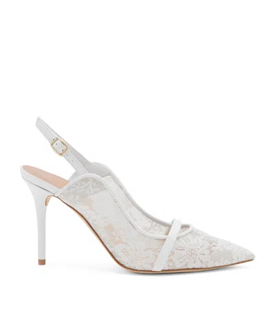 Malone Souliers Lace Marion Slingback Pumps 85