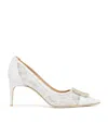Malone Souliers Lace Monroe Pumps 70