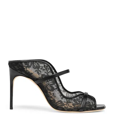 Malone Souliers Lace Noah Heeled Sandals 90