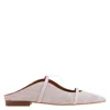 MALONE SOULIERS MALONE SOULIERS LADIES LILAC PINK / LILAC PINK MAUREEN LEATHER FLAT