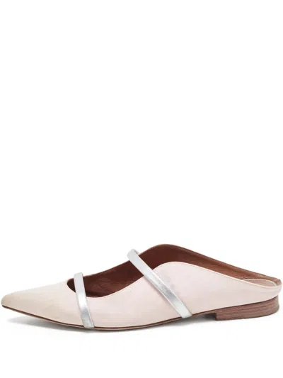 Pre-owned Malone Souliers Leather Ballet Flats