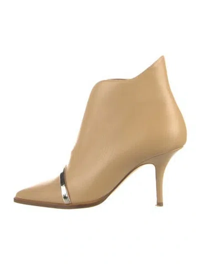 Pre-owned Malone Souliers Leather Boots In Neutral
