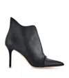 Malone Souliers Loren Leather V-cut Stiletto Booties