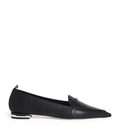 Malone Souliers Leather Dora Loafers In Multi