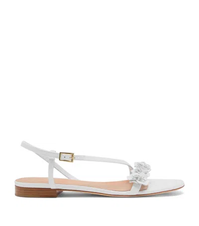 Malone Souliers Leather Flower-embellished Serra Sandals In Multi