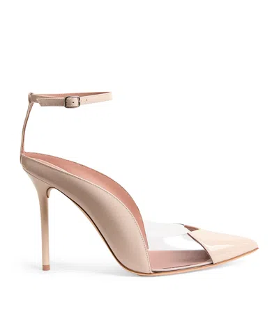 Malone Souliers Leather Malia Pumps 100 In Pink