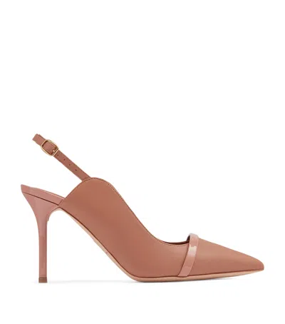 Malone Souliers Leather Marion Slingback Pumps 85