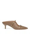 Malone Souliers Leather Maureen Mules 45 In Brown
