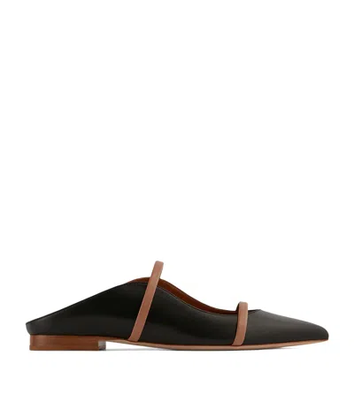 Malone Souliers Leather Maureen Mules 45 In Black