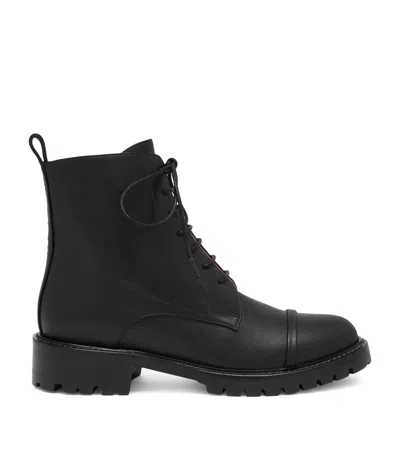 MALONE SOULIERS LEATHER MILLER ANKLE BOOTS 35