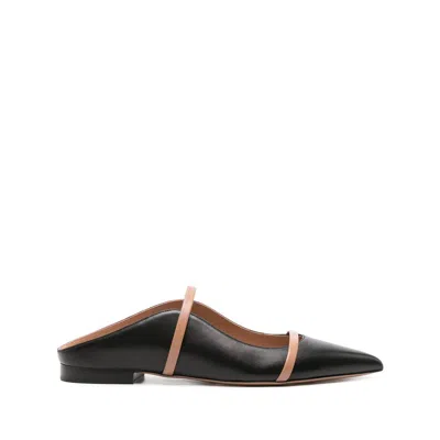 Malone Souliers Maureen Leather Mules In Black