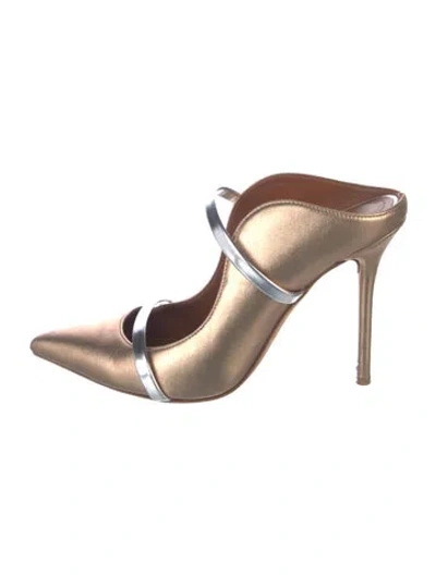 Pre-owned Malone Souliers Leather Mules In Multi
