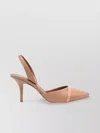 Malone Souliers Leather Mules With Stiletto Heel And Cut-out Detailing