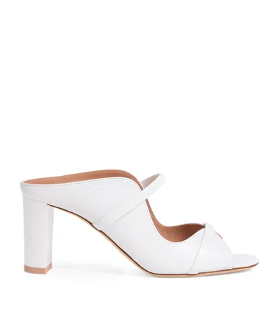 Malone Souliers Leather Norah Heeled Sandals 70 In White