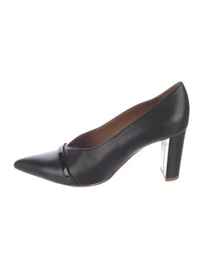Pre-owned Malone Souliers Leather Pumps In Black