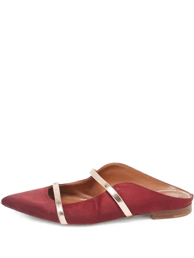 Pre-owned Malone Souliers Leather Slip-on Mules