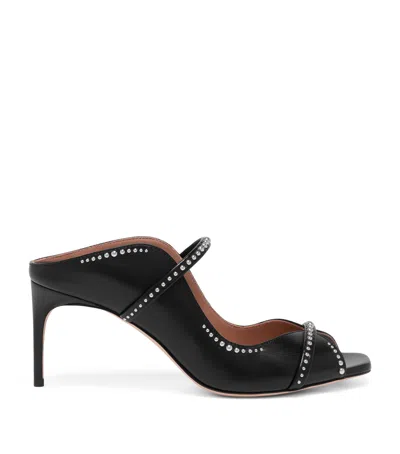 Malone Souliers Leather Studded Noah Heeled Sandals 70