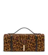 Malone Souliers Leopard Calf Hair May Clutch Bag In Brown