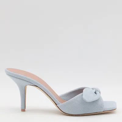 Malone Souliers Light Blue Sandals In Icy Blue