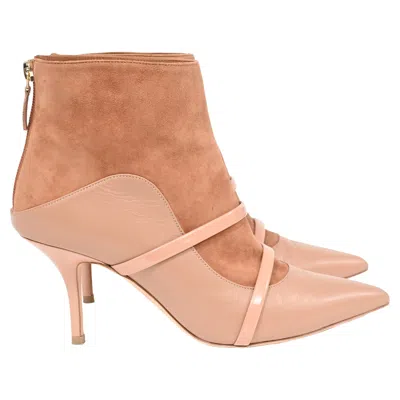 Malone Souliers Madison Ankle Boots In Brown Suede And Leather