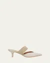 Malone Souliers Pointed Low-heeled Muller Shoes In Beige